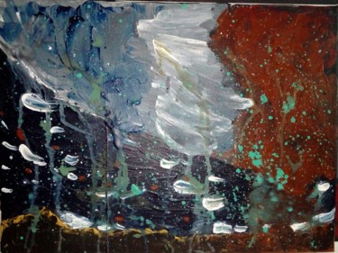 Картина под названием "Я видел Сон." - Yehor Solomakha, Подлинное произведение искусства, Акрил Установлен на Деревянная рам…