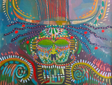 "Dead artist" başlıklı Tablo Solomon Tair Sharif tarafından, Orijinal sanat, Petrol