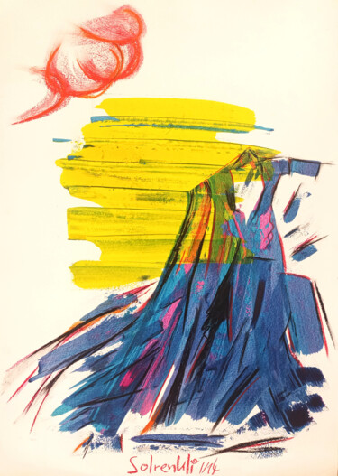 Malerei mit dem Titel "montange" von Solrenkli, Original-Kunstwerk, Acryl