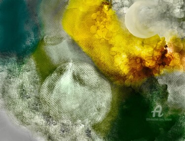 Digitale Kunst mit dem Titel "OVER DREAM" von Solune, Original-Kunstwerk, Digitale Malerei