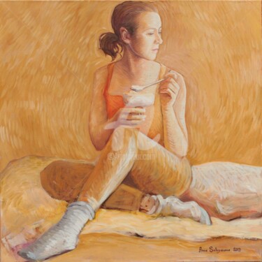 Картина под названием "Светлана" - Anna Soluyanova, Подлинное произведение искусства, Масло