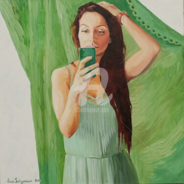 Картина под названием "Карина" - Anna Soluyanova, Подлинное произведение искусства