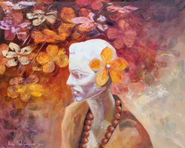 Картина под названием "Манекен" - Anna Soluyanova, Подлинное произведение искусства, Масло