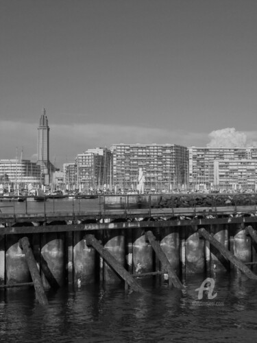 Photographie intitulée "New-York-Le Havre" par Solveig Marty "Sol", Œuvre d'art originale, Photographie numérique