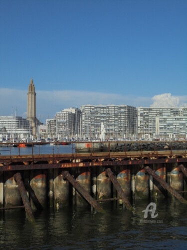 Φωτογραφία με τίτλο "Le Havre-New-York" από Solveig Marty "Sol", Αυθεντικά έργα τέχνης, Ψηφιακή φωτογραφία