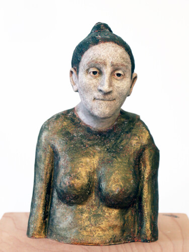 Sculpture intitulée "Taboo" par Solvil, Œuvre d'art originale, Céramique