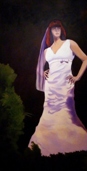 Painting titled "Clytemnestra" by Melissa Nott, Original Artwork