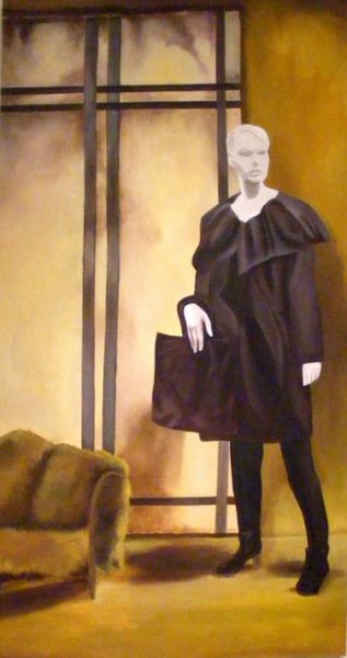 Painting titled "Leda" by Melissa Nott, Original Artwork