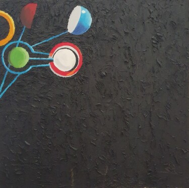 Pintura titulada "I COLORI DEL VENTO" por Sonia Maffioli, Obra de arte original, Oleo Montado en Bastidor de camilla de made…