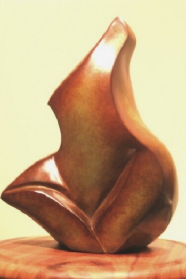 Sculpture intitulée "FEU-FOLLET  Bronze…" par Sonia Mandel, Œuvre d'art originale, Métaux