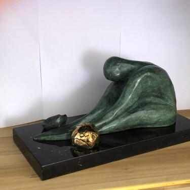 雕塑 标题为“FRACTURE bronze 1/8…” 由Sonia Mandel, 原创艺术品, 青铜