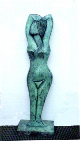 Skulptur mit dem Titel "EVA Bronze 1/8 Gran…" von Sonia Mandel, Original-Kunstwerk, Metalle