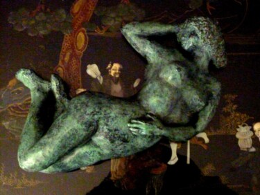 Γλυπτική με τίτλο "SENSUALITE Bronze 2…" από Sonia Mandel, Αυθεντικά έργα τέχνης, Μέταλλα