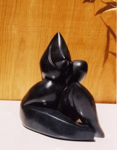 Skulptur mit dem Titel "JULIA   Bronze 2/8" von Sonia Mandel, Original-Kunstwerk, Metalle