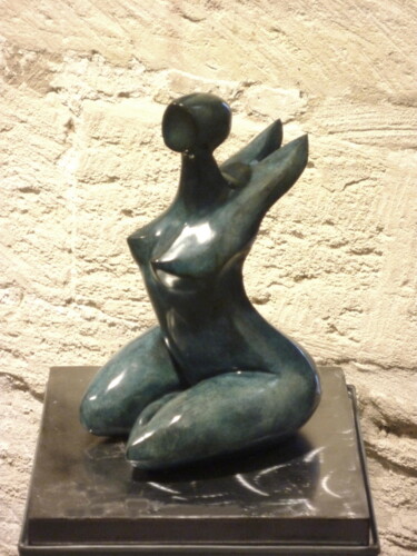 Скульптура под названием "MARLYNE  Bronze 3/8" - Sonia Mandel, Подлинное произведение искусства, Металлы