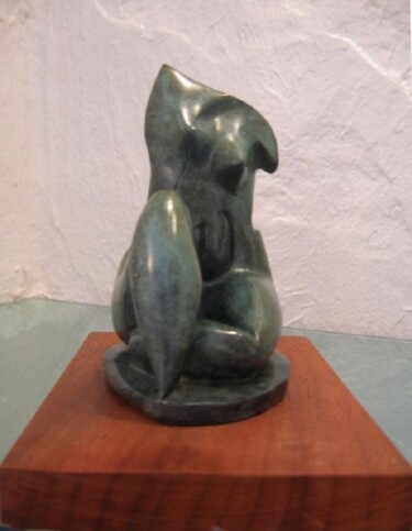 Sculpture titled "LILIA  Bronze  2/8" by Sonia Mandel, Original Artwork, Metals