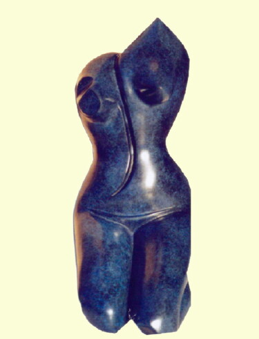 Sculpture titled "KATHYA  Bronze 1/8" by Sonia Mandel, Original Artwork, Metals