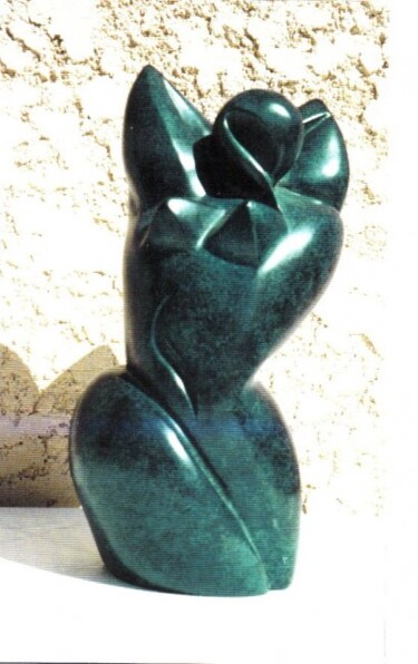 Skulptur mit dem Titel "TOUJOURS FEMME  Bro…" von Sonia Mandel, Original-Kunstwerk, Metalle