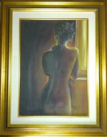 Pittura intitolato "tramonto" da Sonia Mutti, Opera d'arte originale, Olio