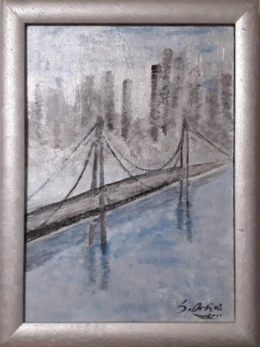 Painting titled "senza titolo" by Sonia Orsini, Original Artwork, Acrylic Mounted on Wood Stretcher frame