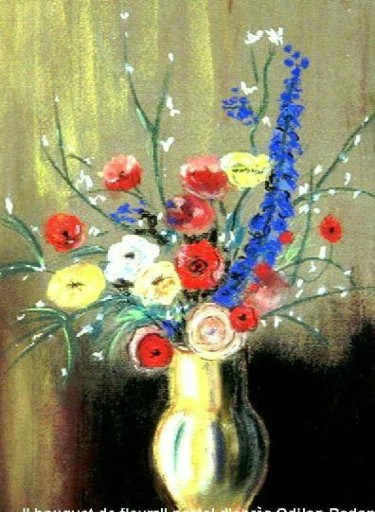 Peinture intitulée "Bouquet" par Sonia Goutte, Œuvre d'art originale