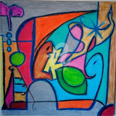 Painting titled "Choices" by Sónia Marcos, Original Artwork, Pastel