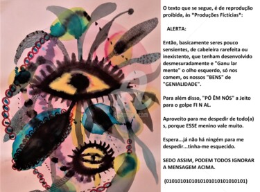 Pintura intitulada "Isto Não É o Desper…" por Sónia Marcos, Obras de arte originais, Aquarela
