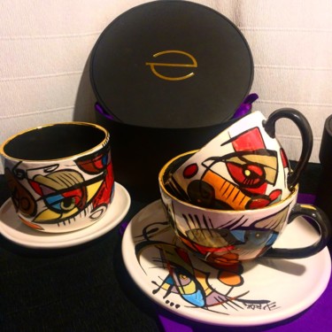 Design titled "ENIGMA Cups" by Sonja Brzak, Original Artwork, Accessories