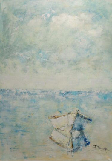 Pintura intitulada "SEASCAPE III" por Sonja Brzak, Obras de arte originais, Óleo