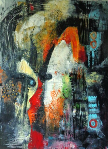 Malerei mit dem Titel "STOLEN THOUGHTS" von Sonja Brzak, Original-Kunstwerk, Öl