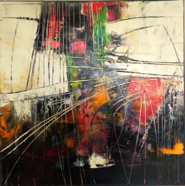 Pittura intitolato "NEW ABSTRACT XIV" da Sonja Brzak, Opera d'arte originale, Olio