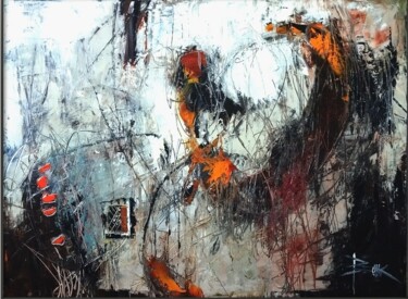 Peinture intitulée "JUST AROUND THE COR…" par Sonja Brzak, Œuvre d'art originale, Huile