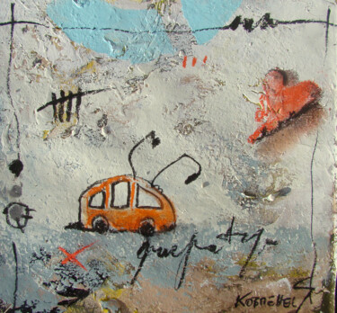 Malarstwo zatytułowany „986” autorstwa Sonja Kobrehel, Oryginalna praca, Akryl