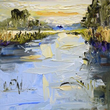 Natures magic Painting titled "Natures magic" by Sonja Brussen, Original Art, Oil