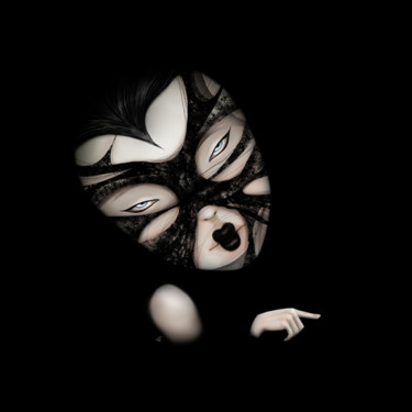 Digital Arts titled "Veiling Vanity" by Sonya Fu, Original Artwork