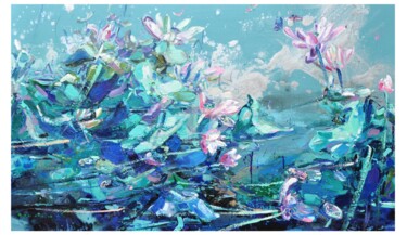 Malerei mit dem Titel "moonlight-sonata-63…" von Soon Lai Wai, Original-Kunstwerk, Andere