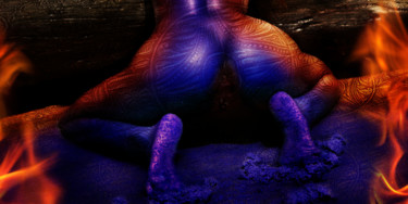 Digital Arts titled "JEWEL BOTTOM (nude…" by Soontou Baarn, Original Artwork, 2D Digital Work
