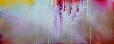 Schilderij getiteld "Moods 81 - 150x60 c…" door Roxana Gabriela Soos, Origineel Kunstwerk, Acryl