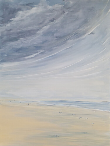 Sehnsucht Malerei mit dem Titel "Sehnsucht" von Sophia Kühn, Original-Kunstwerk, Acryl
