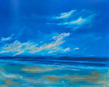 Painting titled "Salty Air" by Sophia Kühn, Original Artwork, Acrylic