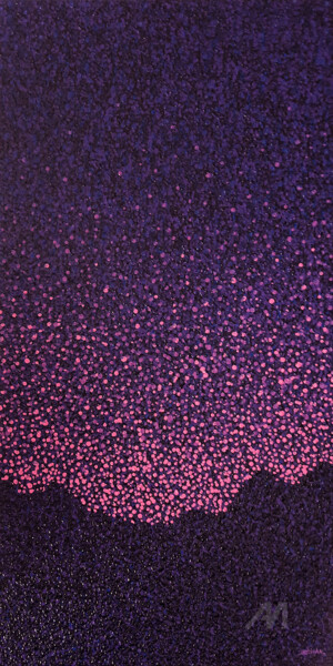 Peinture intitulée "Rêverie - peinture…" par Sophie Artinian, Œuvre d'art originale, Huile Monté sur Châssis en bois