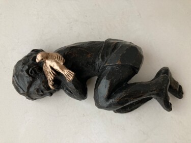 Escultura titulada "La Sieste / Nap" por Sophie Barut, Obra de arte original, Bronce