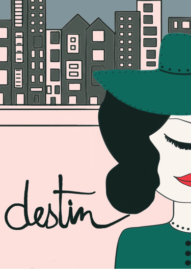 Digital Arts titled "Destin" by Sophie Di Malta, Original Artwork