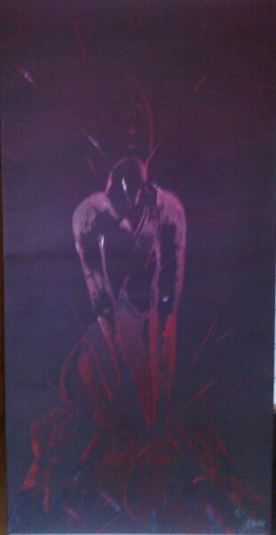 Peinture intitulée "hard sensual" par Sophie Dubau, Œuvre d'art originale, Huile