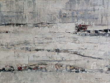 Peinture intitulée "hiver" par Sophie Dumont, Œuvre d'art originale, Huile