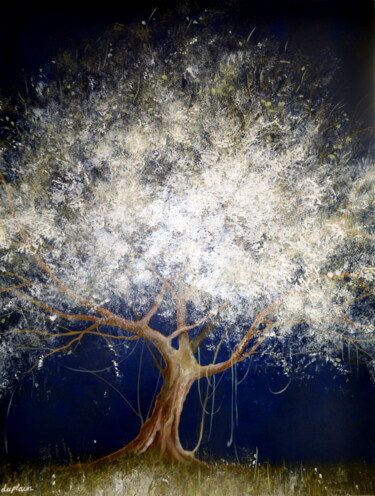 Картина под названием ""L'Eclaireur"" - Sophie Duplain, Подлинное произведение искусства, Акрил Установлен на Деревянная рам…