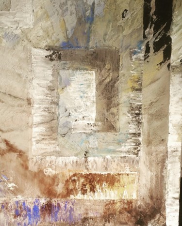 Ζωγραφική με τίτλο "LABYRINTHE" από Sophie Haldi, Αυθεντικά έργα τέχνης, Άλλος