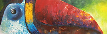 Sa majeste.jpg Peinture intitulée "Sa majeste.jpg" par Sophie Jallet, Œuvre d'art originale, Acrylique