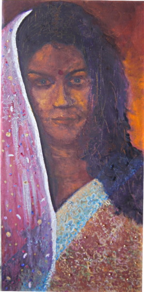 Alaka.jpg Collages intitulée "Alaka.jpg" par Sophie Jallet, Œuvre d'art originale, Autre