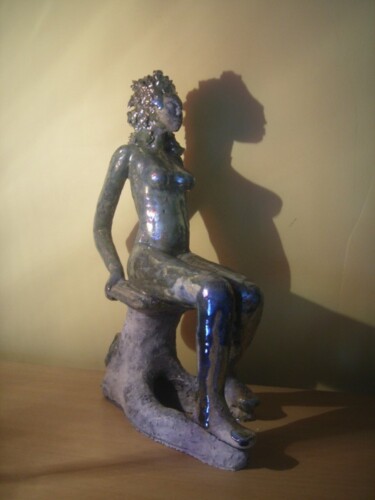 Sculpture intitulée "la géante" par Sophie Jeanneau, Œuvre d'art originale
